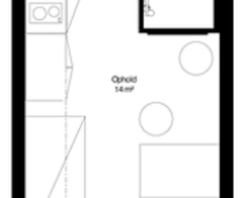 Attraktiv og moderne studiebolig i ungt og socialt miljø