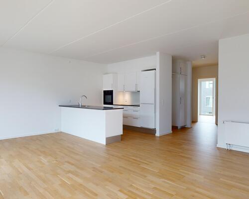 Delevenlig 4-værelses lejlighed på Teglholmen