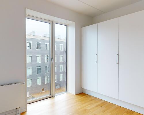 Delevenlig 4-værelses lejlighed på Teglholmen