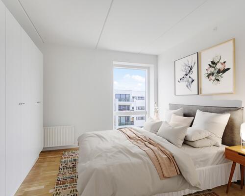 3-værelses lejlighed i naturskønt område