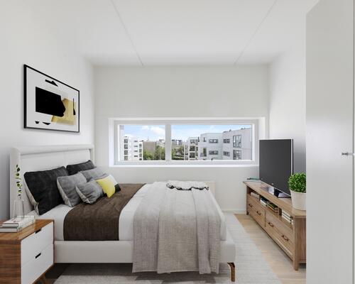 3-værelses lejlighed i naturskønt område