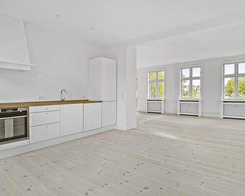 3 værelses lejlighed i Hellerup