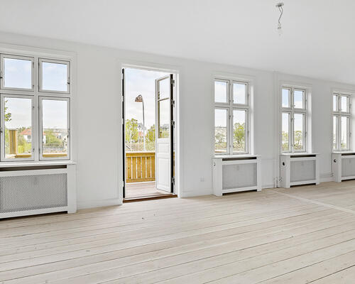 3 værelses lejlighed i Hellerup