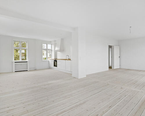 3 værelses lejlighed i Hellerup