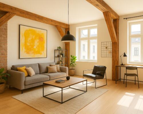 Charmerende 3-værelses lejlighed med altan - midt i Herning.