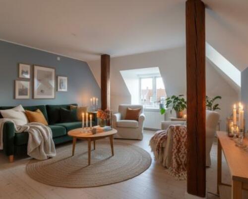 Charmerende 3-værelses lejlighed med altan - midt i Herning.