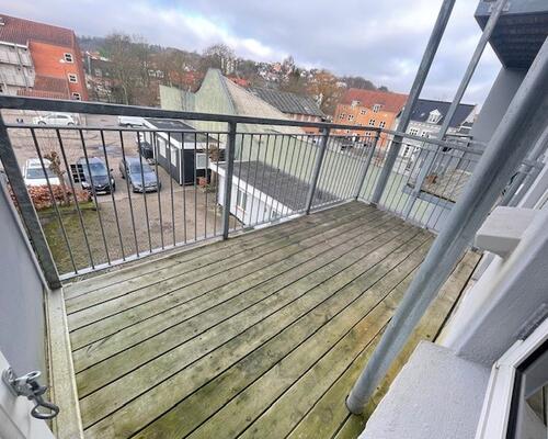 Vejle - Centrum, lys 2-3vær m balkon