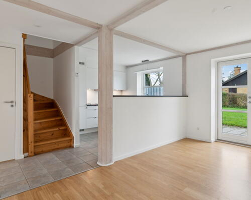 Velindrettet rækkehus i 2 plan