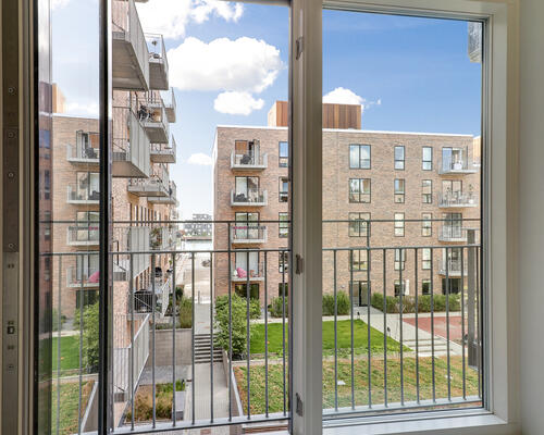 Lys og moderne 4‑værelses lejlighed i attraktive Nordhavn