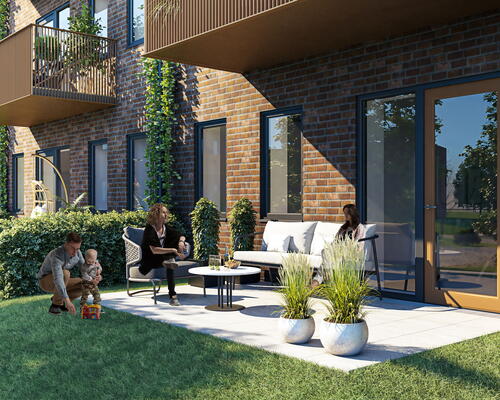 4 værelses lejlighed i Hillerød