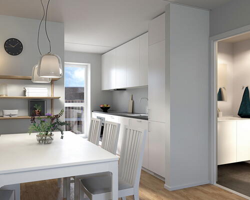 2 værelses lejlighed i Hillerød