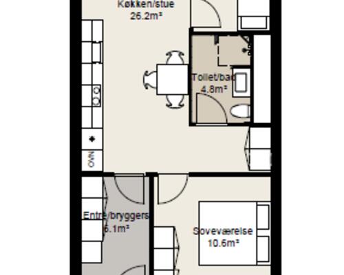 3 værelses hus i Silkeborg