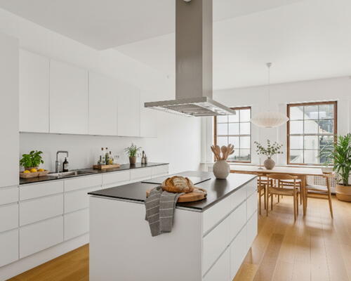 Kæmpe terrasse, altan og 2 badeværelser midt i indre by