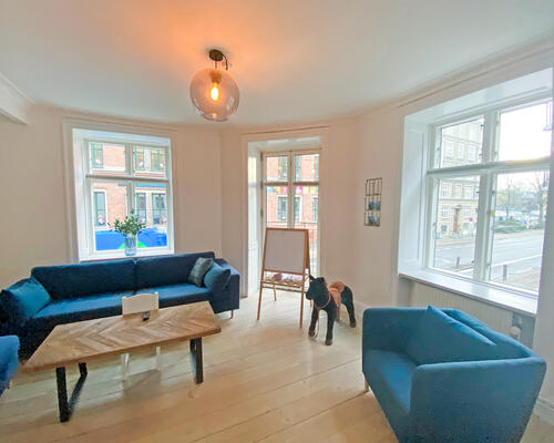 6 værelses lejlighed i København Ø