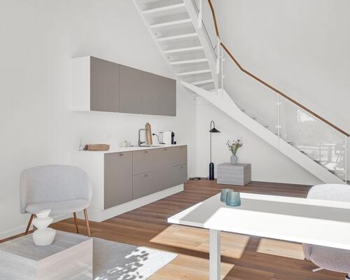 Moderne townhouse med smuk udsigt til fjorden