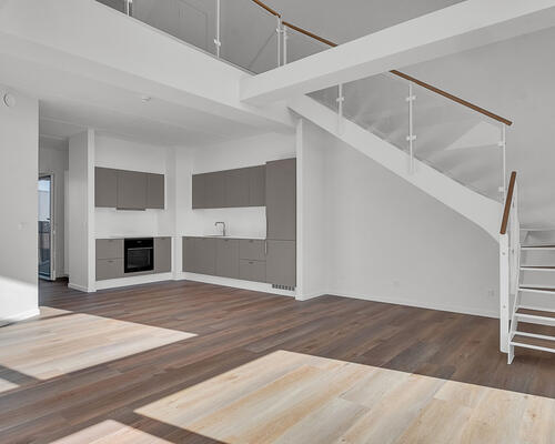 Skøn penthouselejlighed med fjordudsigt i Nørresundby