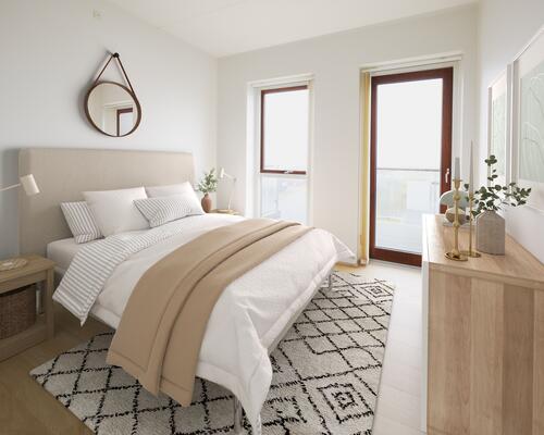 Eftertragtet 2-værelses med altan og tæt på Aarhus