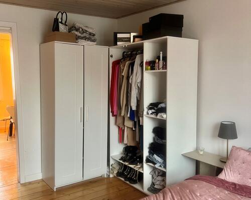 Dejlig lejlighed på en stille villavej