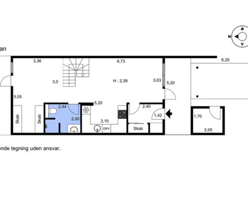 Rækkehus med moderne indretning og god beliggenhed i Svenstrup