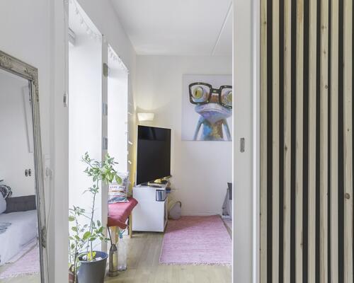 2-værelses studiebolig i Idrætsbyen