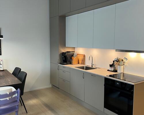 Lys, nyopført bolig til leje i Porskjær Have, Galten