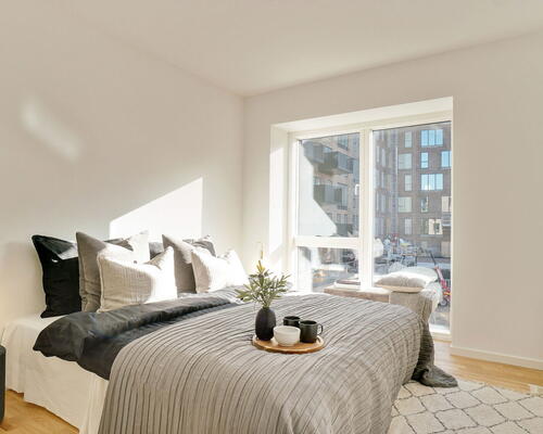 Skøn 2-værelses lejlighed med stor altan i et moderne byggeri