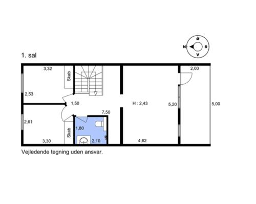 Rækkehus med moderne indretning og god beliggenhed i Svenstrup