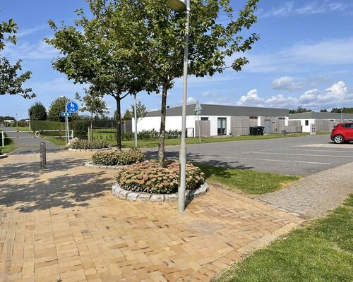 Rækkehus med egen have i Skrillinge