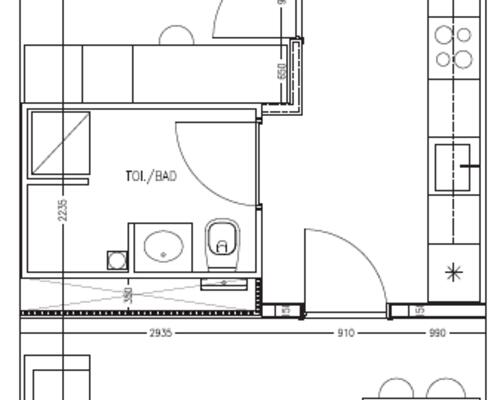 Flot og Velindrettet delevenlig 2-værelses lejlighed tæt på Uni