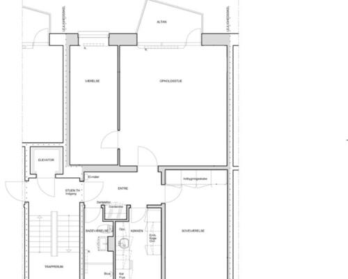 3 værelses lejlighed i Århus C