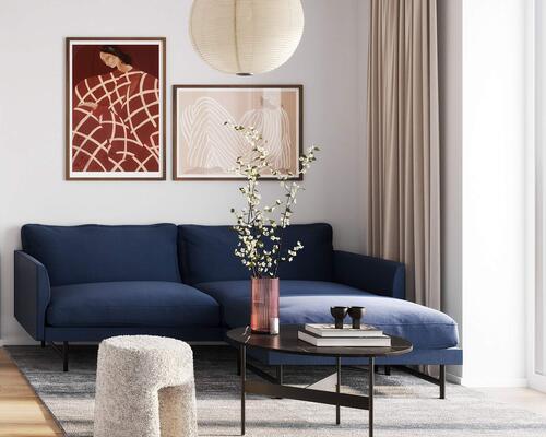 Skøn toværelses lejlighed med et stort leverum i form af køkken og stue i ét i åben forbindelse med egen altan. Lejligheden har et rummeligt soveværelse og et stilrent bad. Til boligen hører eget skur.