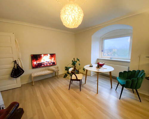 Hyggelig 2-værelses lejlighed med udsigt til Østre Anlæg