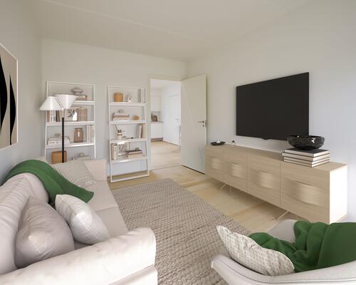 Skønt 3-værelses rækkehus i Viby med egen have