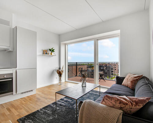 Moderne 2-værelses lejlighed i Skejbyen