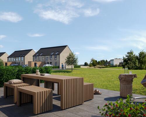 Nyopført 4,5-værelses rækkehus kun 15 minutter fra Aarhus