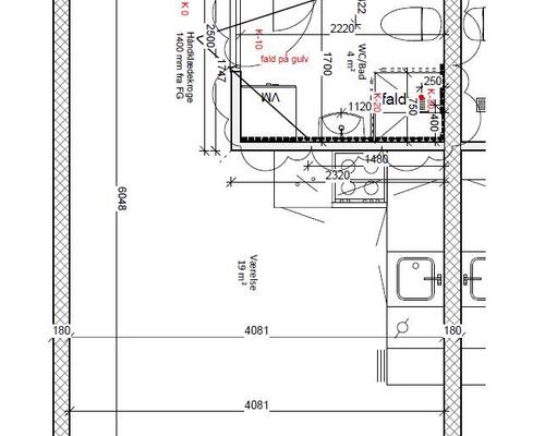 Lækker 1-værelses lejlighed med altan