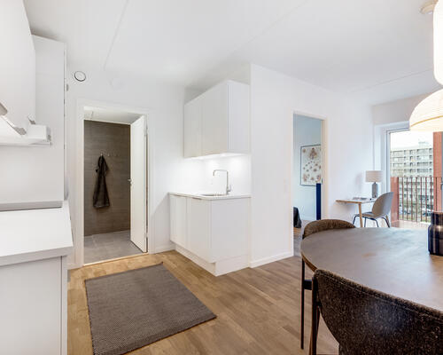 Nyopført 2-værelses lejlighed i Solhusene