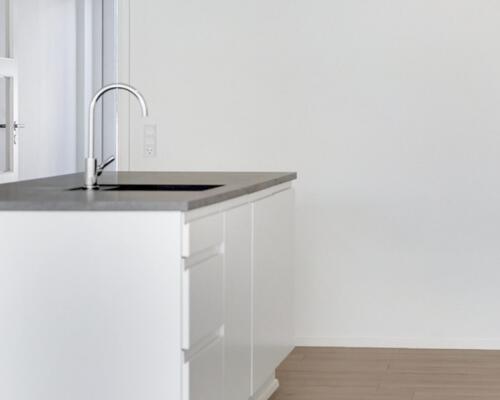 Nybygget 4-værelses rækkehus i ét plan