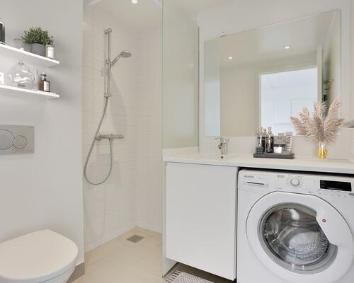 Delevenlig 3-værelses med stor altan