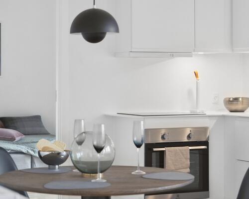 Moderne, lys og rummelig 2-værelses lejebolig