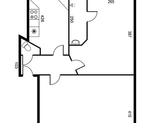 2 værelses lejlighed i Esbjerg