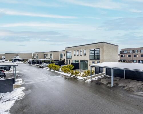 Flot nyt ende rækkehus | Solrød Strand