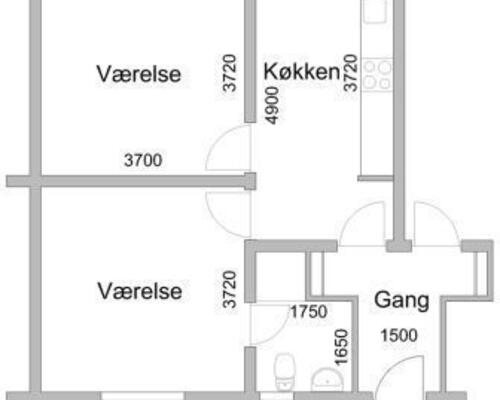 Studie bolig udlejes