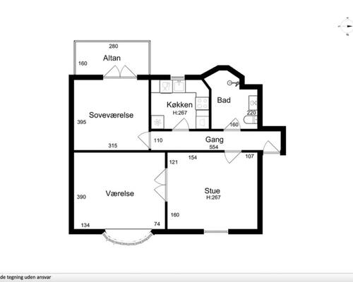 Skøn 3-værelses lejlighed med altan i Aalborgs populære Vestby