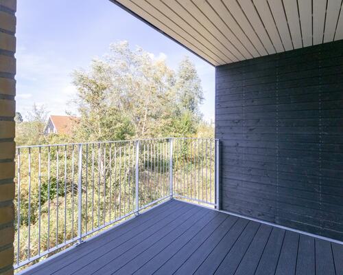 3-værelses lejlighed med stor altan i Hornbæk