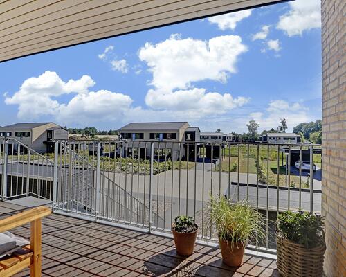 3-værelses lejlighed med stor altan i Hornbæk