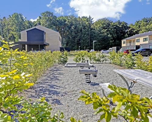 3-værelses lejlighed med stor altan i Hornbæk