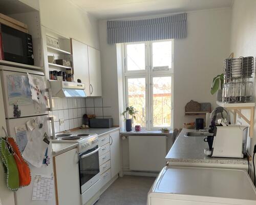 Flot lys 4-vær. lejlighed i på lukket rolig vej i Nyborg – 116 Kvm