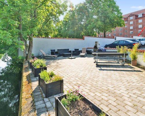 Unik lejlighed i 2 plan med kig til Odense å – 87 Kvm