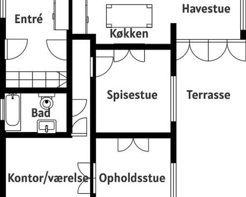 4 værelses lejlighed i Risskov